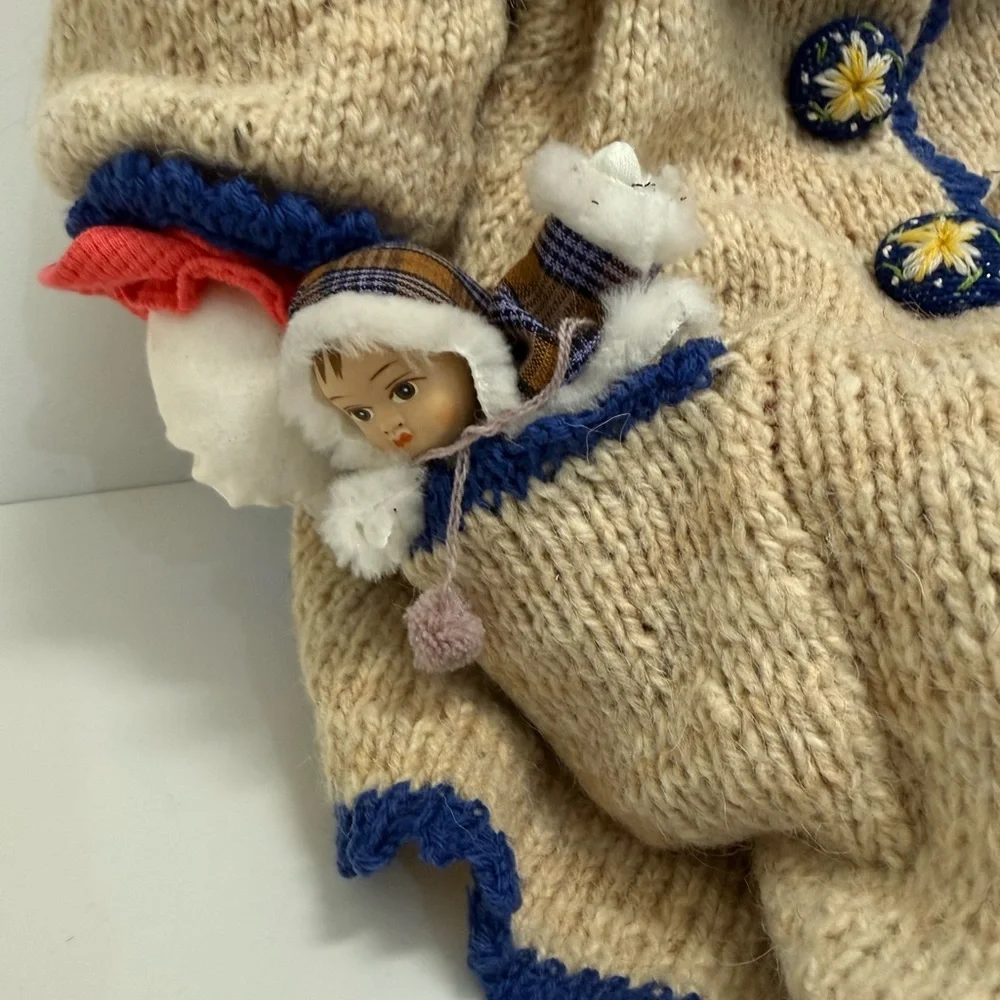 Gretchen Wilson Little Souls Doll Red-Haired Doll with Blue and Cream Outfit